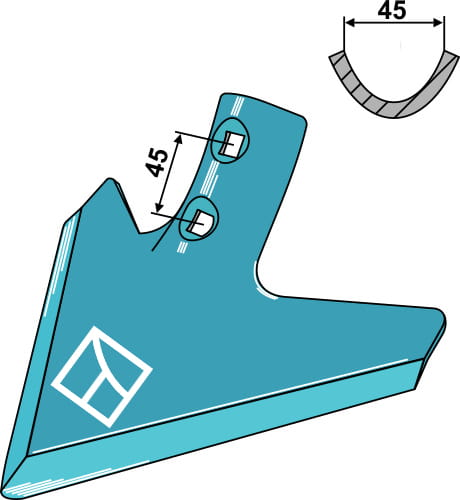 BL28191 Schar K30 - passend zu HE-VA / Doublet 05000487 / Kongsklide 101155541