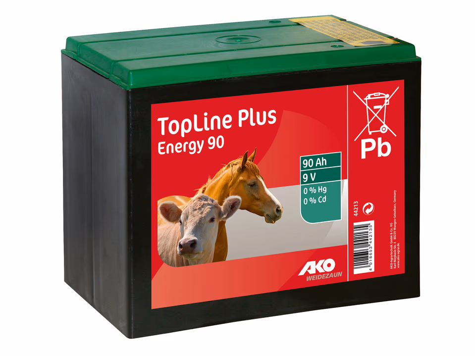 AKO Batterie 9 V, 90 Ah TopLine Plus Energy 90