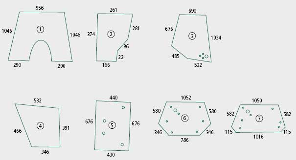 BL26933 Heckscheibe Forst