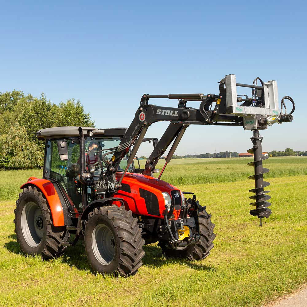 Fliegl Erdbohrer hydraulisch für Radlader & Teleskoplader – Profi Erdlochbohrer bis 300 mm