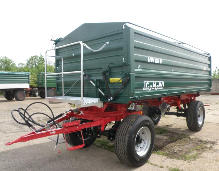 Conow HW 80 (16t) V4.1 | Dreiseitenkipper 16 Tonnen | DEKRA-zertifiziert bis 60 km/h