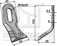 BL28047 Y-Messer - Schnell-Wechsel-System