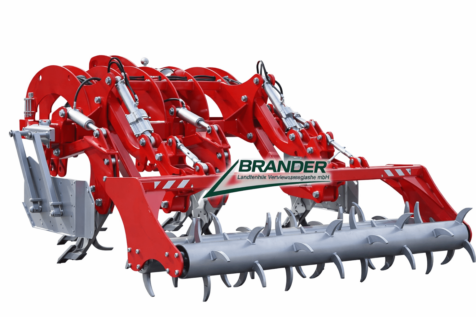 Tiefenlockerer FAUN mit Bolzensicherung – robuster Untergrundlockerer