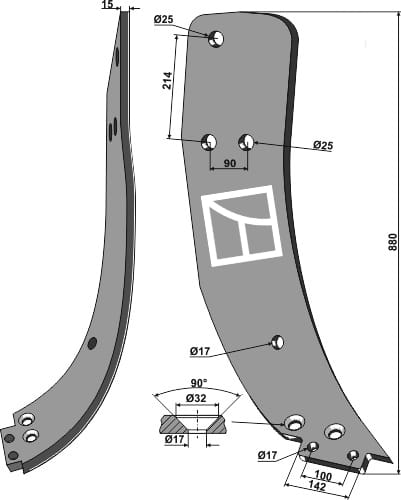 BL28899 Tiefenlockerer-Zinken R - passend zu Durou LAM706NM