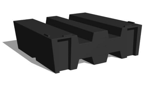 EMP increase for IBC spillage tray