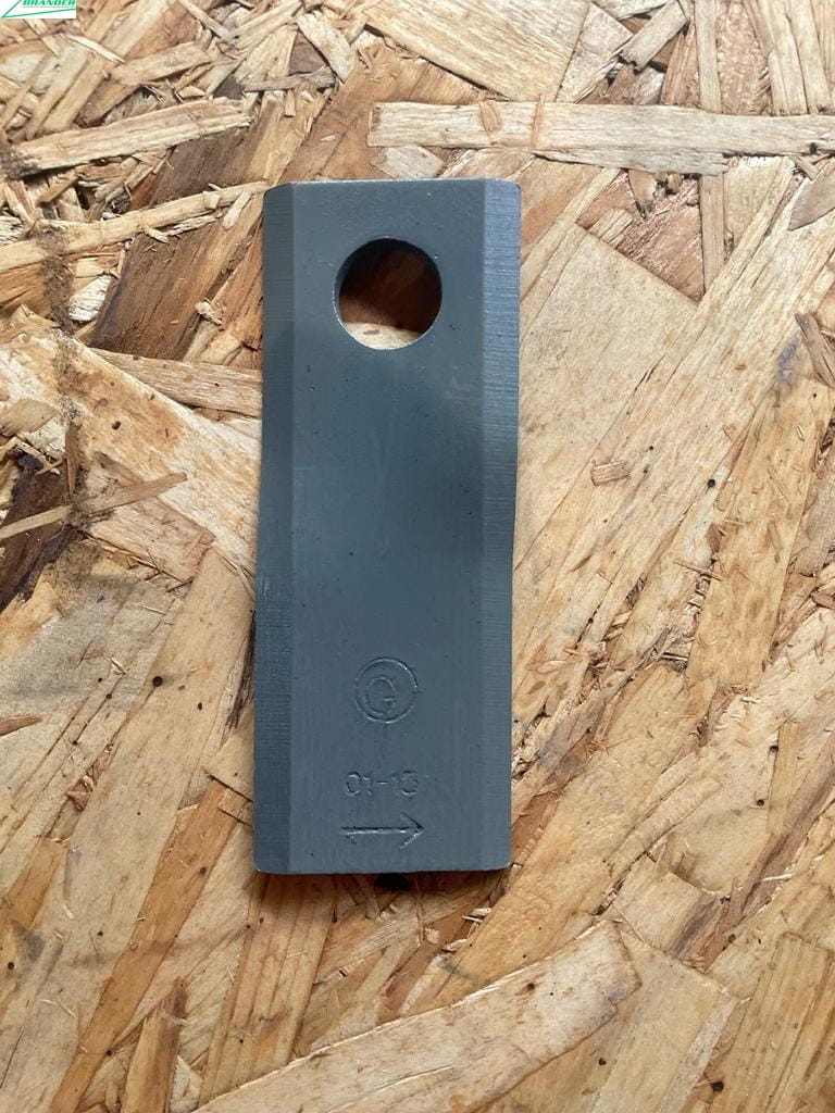 ET34468 Rotorklinge 122x45mm - passend zu Kuhn 56451200 / Claas 0001045560 / New Holland 784220 / John Deere