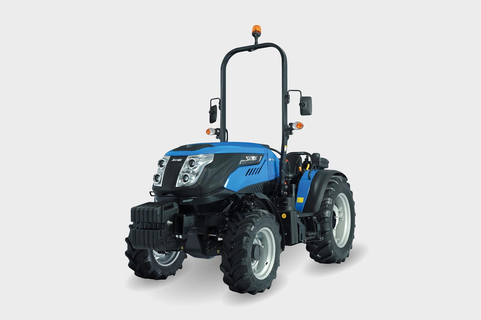 Solis 90 NT Stage V Carraro | 90 PS Schmalspurtraktor | Allrad & 12+12 Getriebe