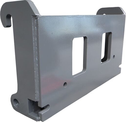 Bressel und Lade Adapter auf kommunale Anbauplatte