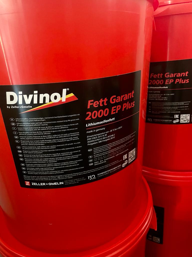 S001466 Divinol Fett Garant 2000 EP Plus - 25kg