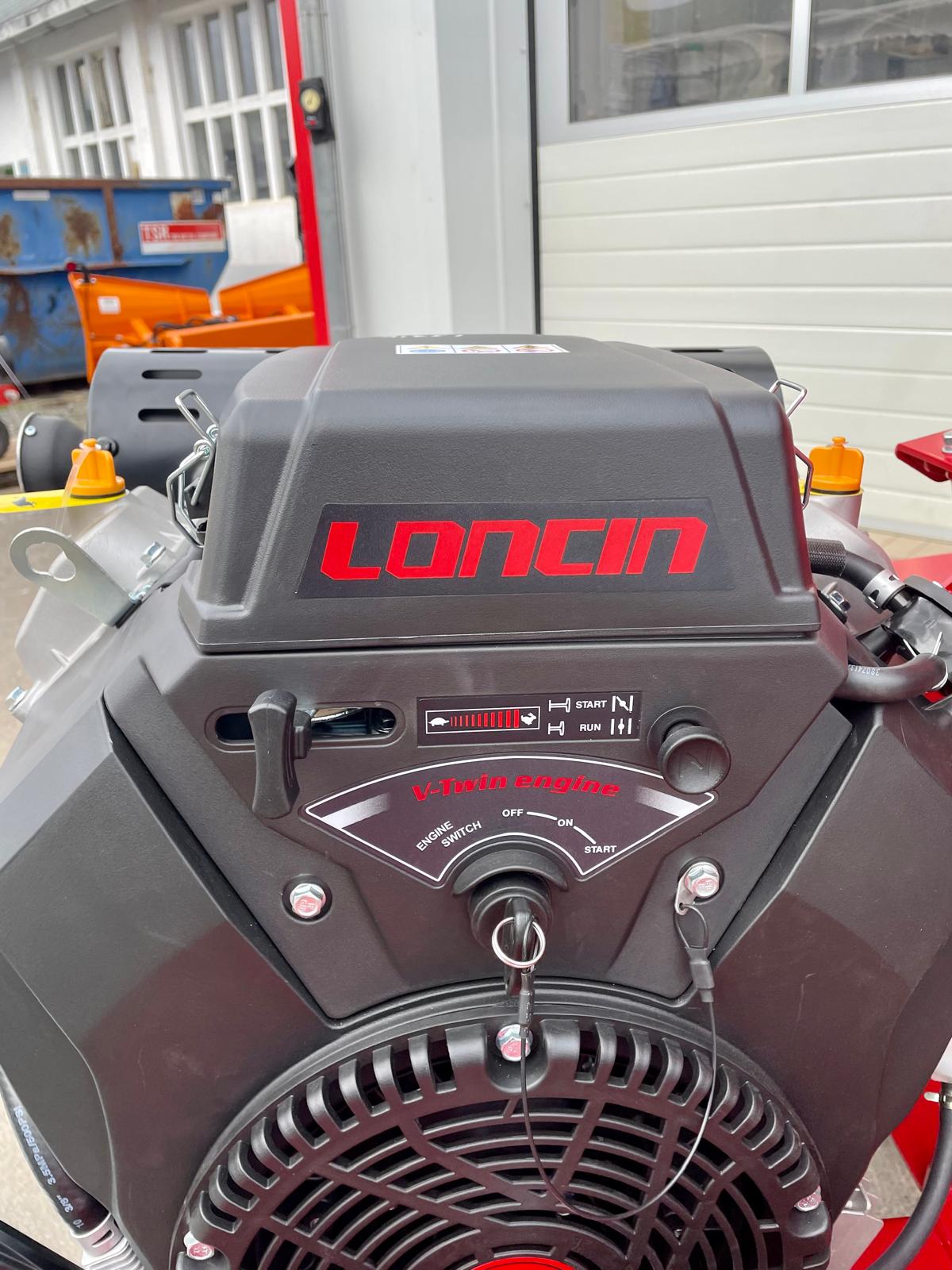 BRUGGER HX14 wood chipper with petrol engine - road legal