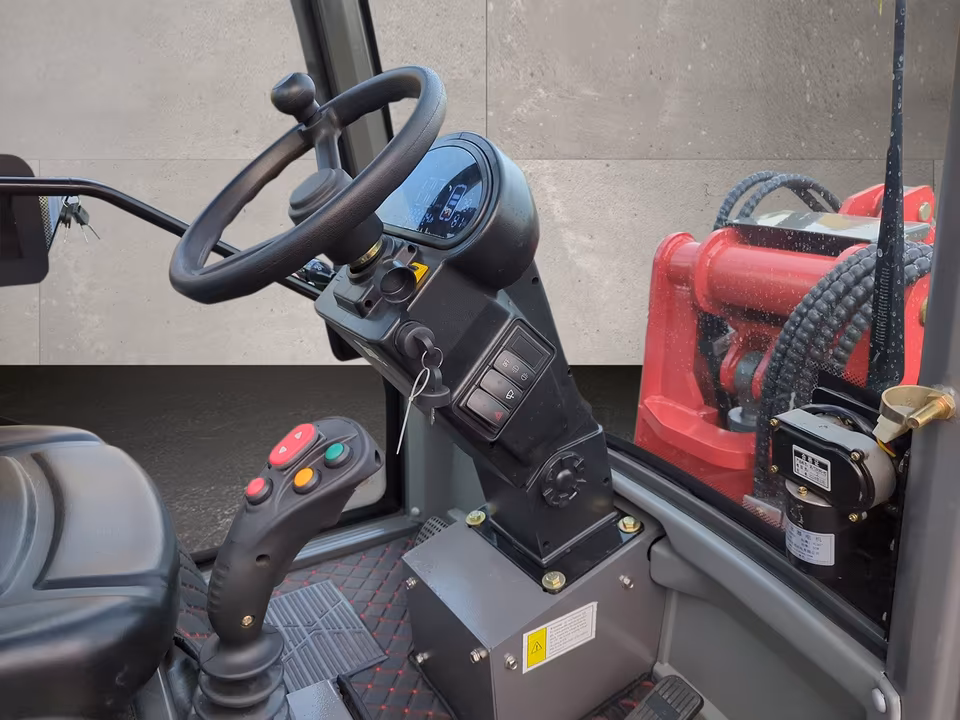 Elektro Teleskopradlader 800 kg – Lithium Batterie, Allrad & Teleskoparm