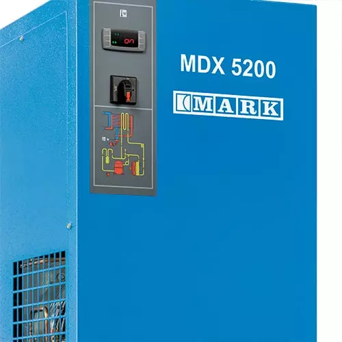 industrietrockner, lufttrockner, bedienfeld, blauer schrank, MDX 5200