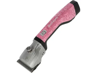 AESCULAP® Akku-Schermaschine "Bonum Pro" für Pferde, rosa, mit 2 Akkus, GT656-WT1