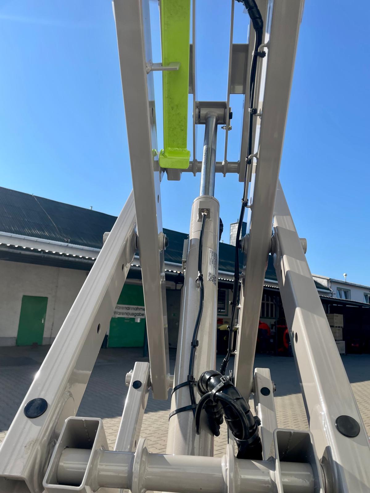 Nacelle ciseaux chenillée Zoomlion, hauteur de travail de 6,5 m – plateforme de travail électrique sur chenilles