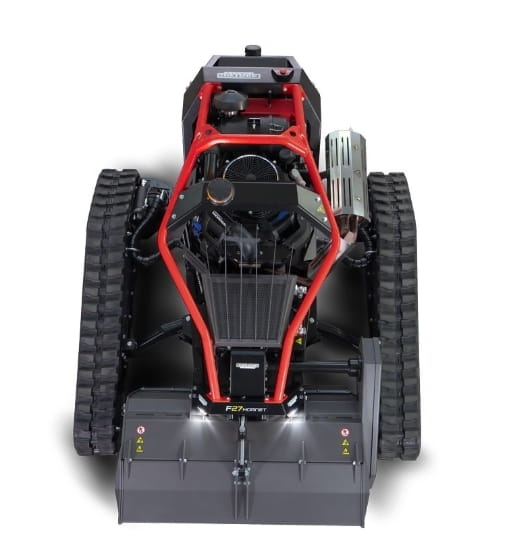 Herkules Raupen Schlegelmäher mit Fernsteuerung – Profi Böschungsmulcher 100 cm Arbeitsbreite