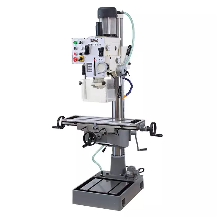 ELMAG Milling and Drilling Machine 45 mm – Precision & Performance | 12 Speeds