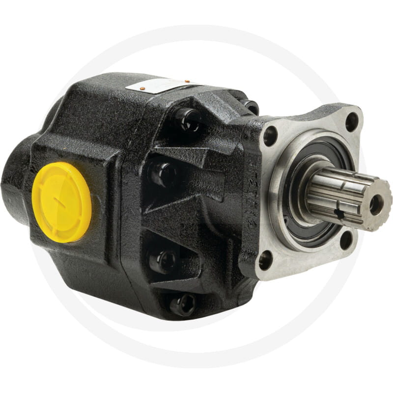 hydraulic-pump, pumpe, getriebe, gelber-kappe, wellenflansch