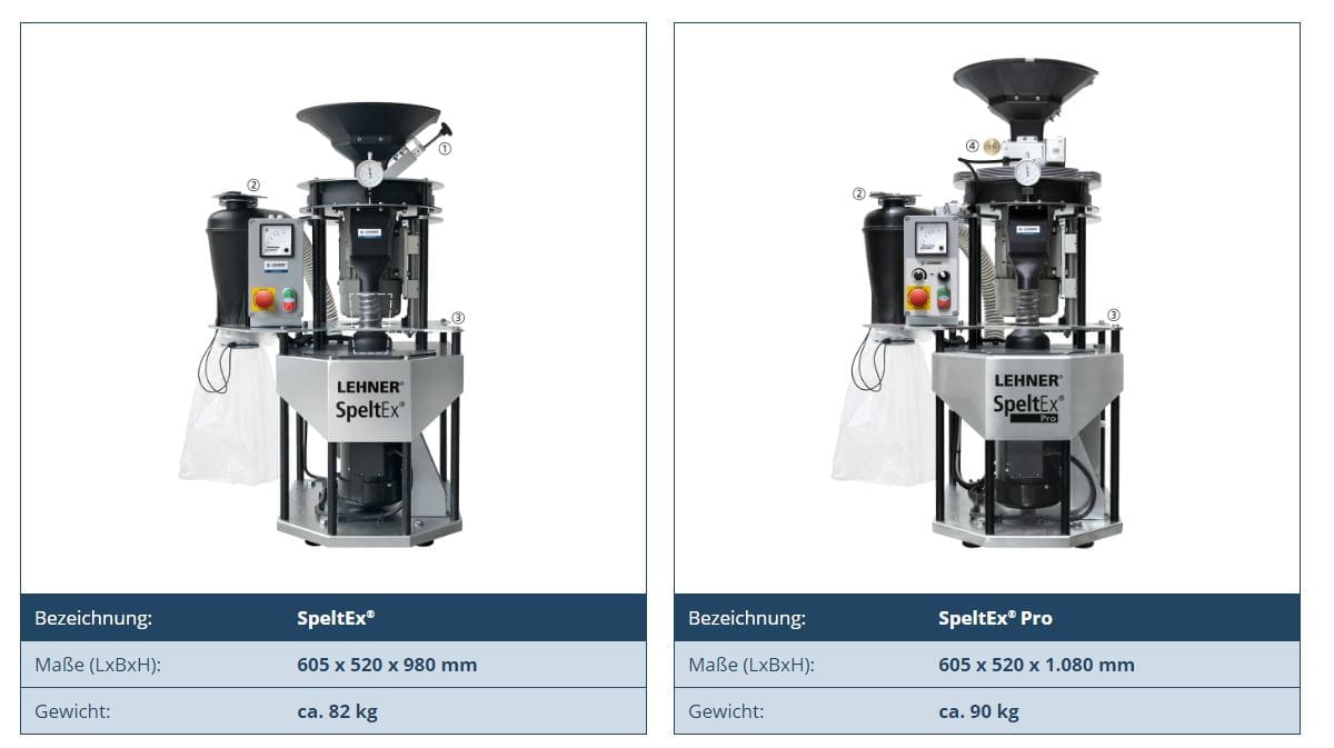 Lehner Probenentspelzer SpeltEx ®