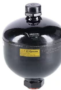 Parker membrane accumulator 1.4 L p0=35 Ba