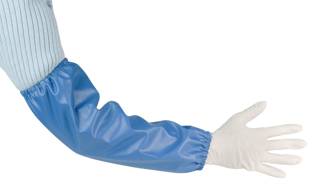 Kerbl Ärmelschoner Paar - blau / 40cm