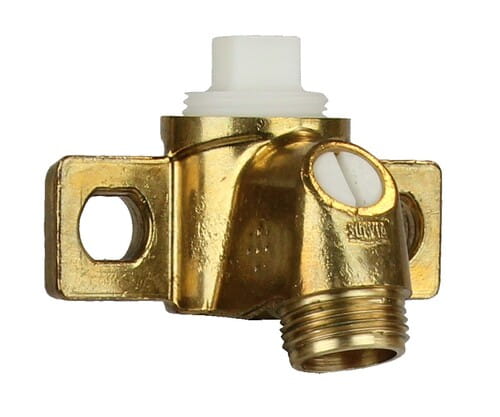 Suevia MS¾" connection elbow with plug + adjusting screw