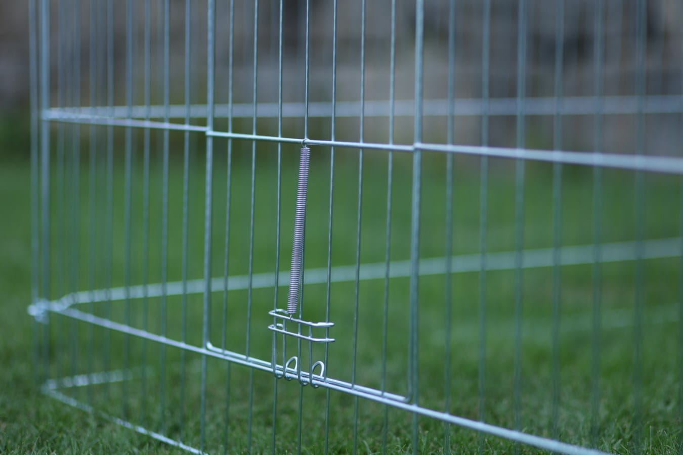 Freilaufgehege verzinkt - 220 x 103 x 103cm