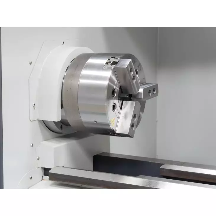 ELMAG CNC-Drehmaschine INDUSTRIE 1000/460, inkl. Hydraulik-Drehfutter und Hydraulik-Reitstock, Steuerung Siemens 828D inkl. Shopturn; Spitzenweite 1000 mm