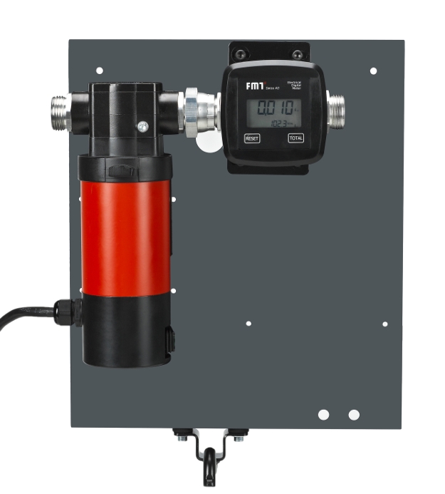 Pressol MOBIFIxx Flügelzellenpumpen Set Digital 35 l/min 12V | Dieselpumpe mit Digitalzähler & Automatik-Zapfventil