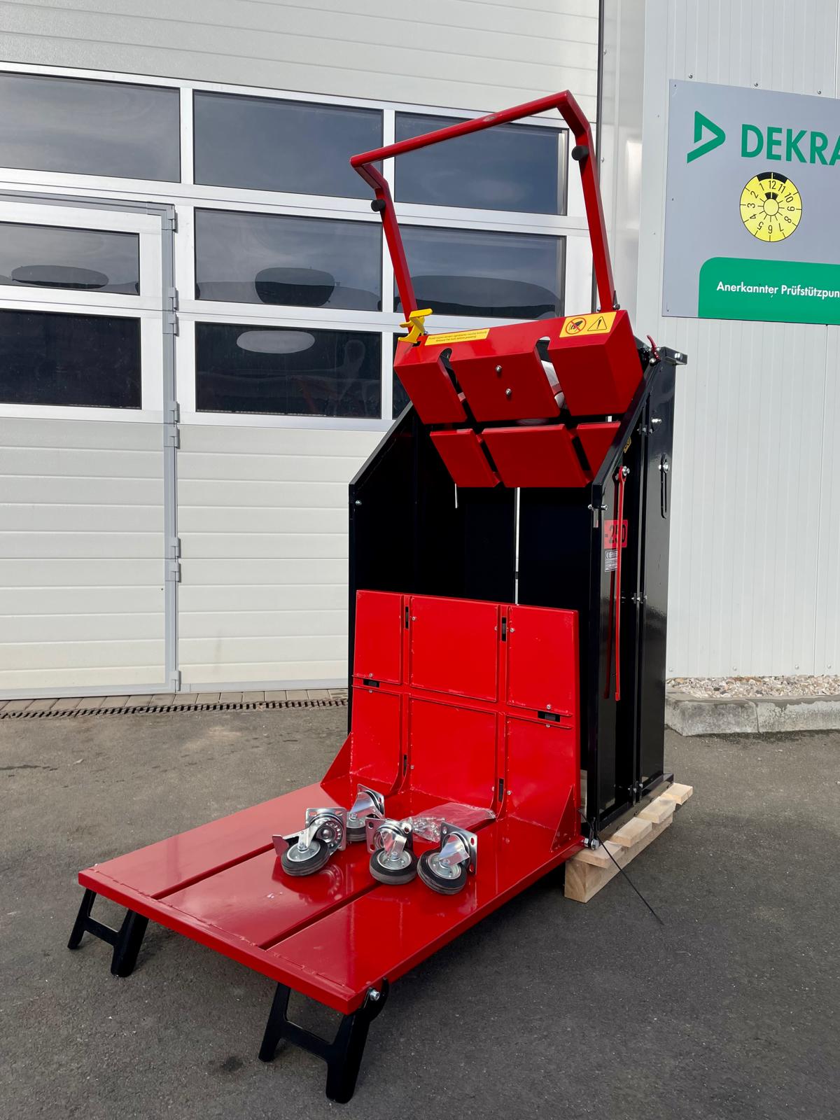 Manuelle Müllpresse / Kartonpresse / Folienpresse - B250