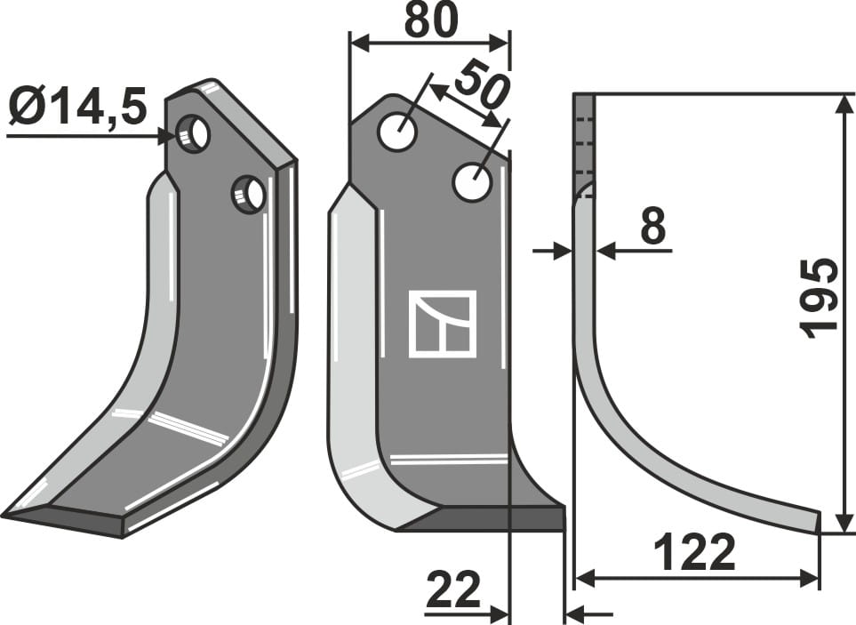 BL27772 Fräsmesser R - passend zu Meritano