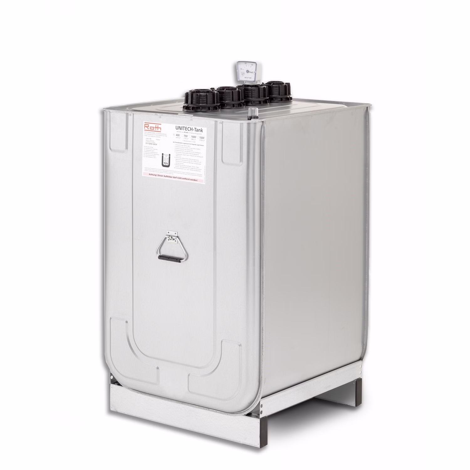 Pressol Tank 400 Liter doppelwandig Stahl HDPE – Diesel Heizöl Altöl Tank
