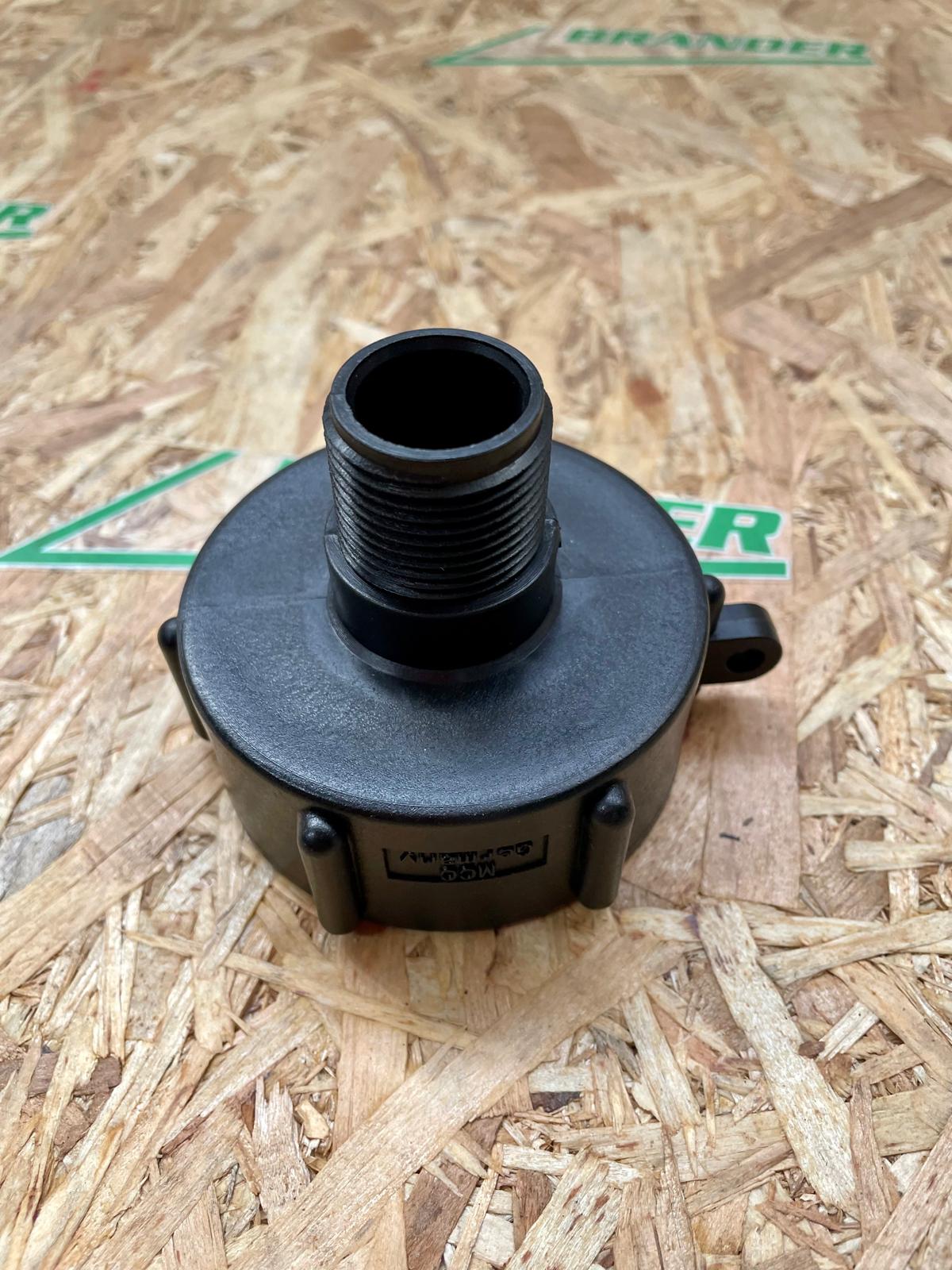 IBC Schraubmuffe S60x6IBC IG / ¾" BSPT AG