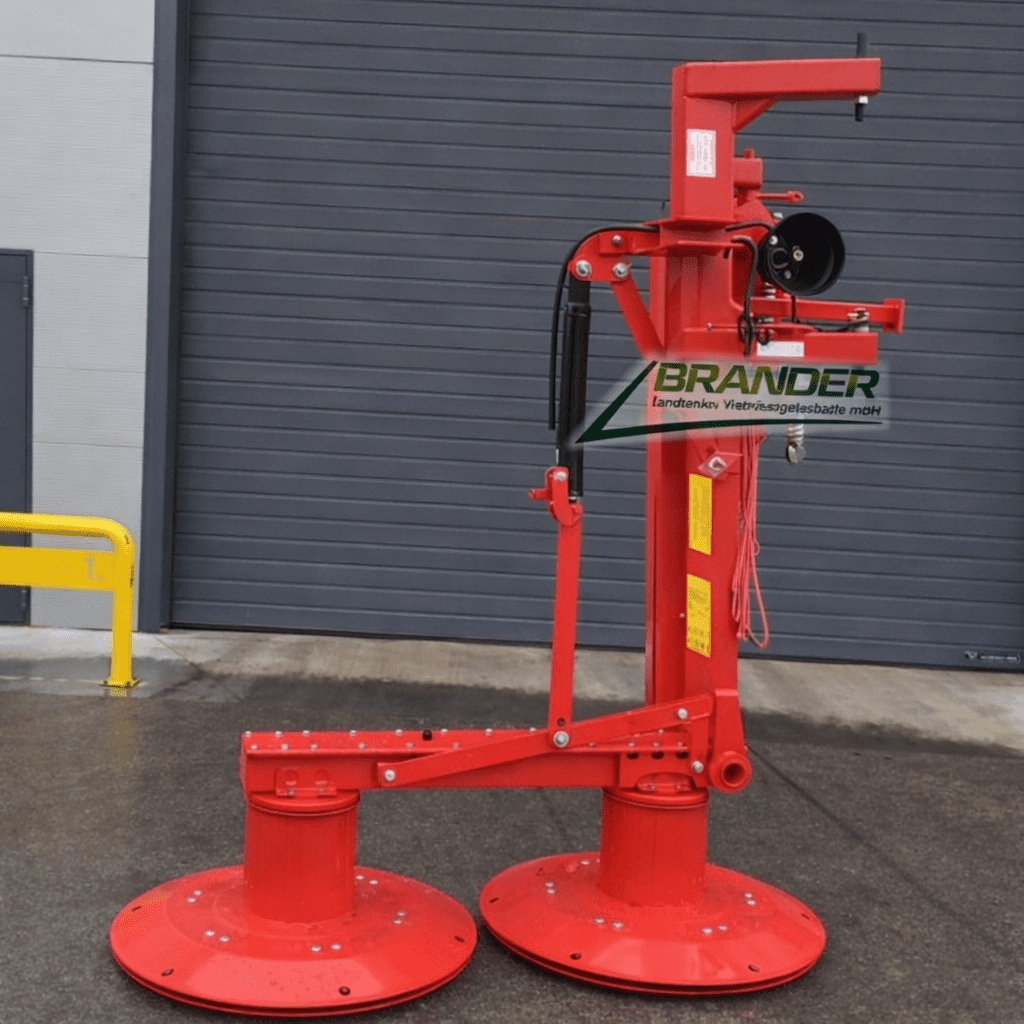 Trommelmähwerke hydraulisch 1,65–2,10 m – hydraulische Aushebung / inkl. Gelenkwelle