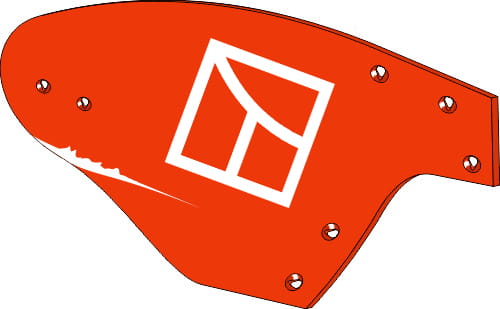 BL32159 Streichblech-Hinterteil rechts - passend zu Niemeyer 024078