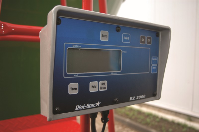 digitaler skalierer, waagemesser display, EZ 2000, Digi-Star, Zählgerät