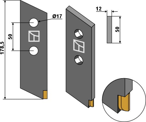Screw pins - carbide