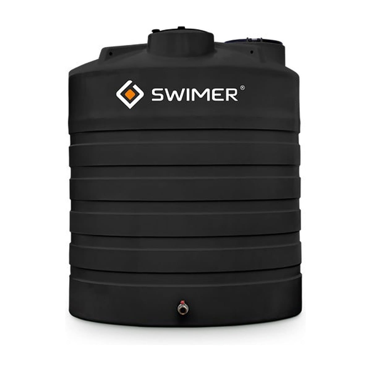 Wasserbehälter, Wasserspeicher, Tank, Schwarz, Swimer