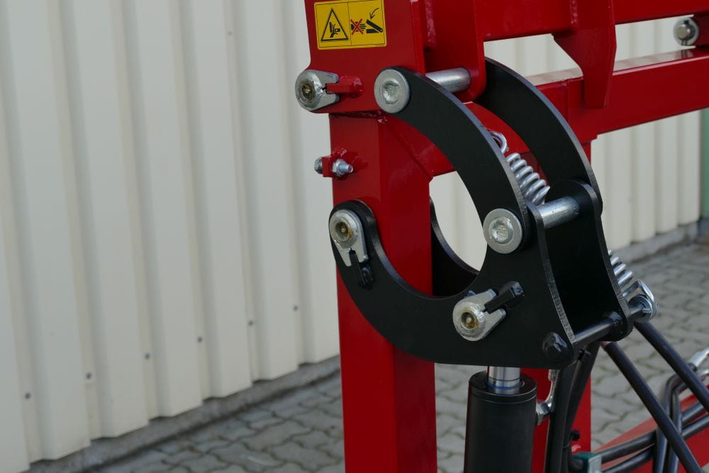 Düvelsdorf Ballenspieß 1850mm / hydraulisch - Euroaufnahme