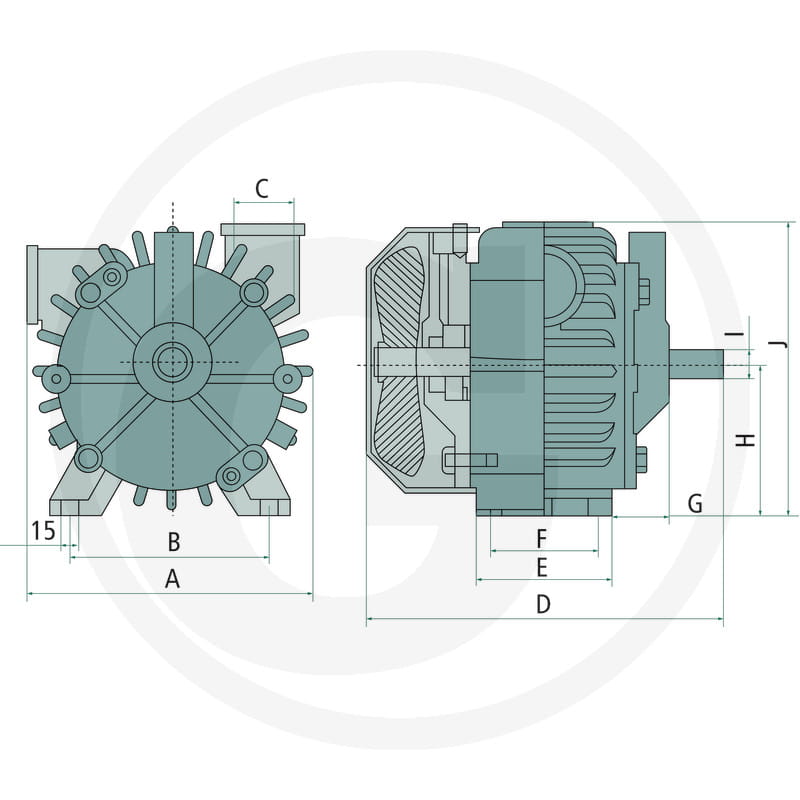 Hertell Vakuumpumpe B-400