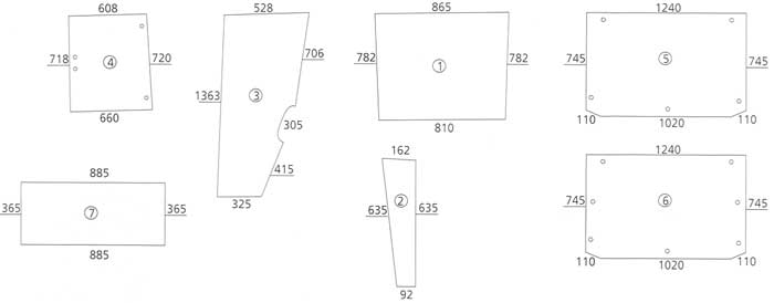 BL16525 Heckscheibe unten