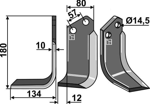 BL27631 Fräsmesser R - passend zu Celli 722548