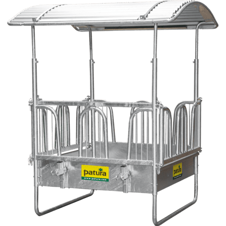 BLP303580 Patura Viereckraufe - mit Sicherheits-Palisadenfressgittern