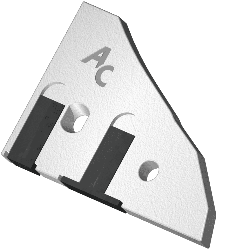 BL40381 AC Anlagekeil L - passend zu Kuhn H4/H6 - 761107