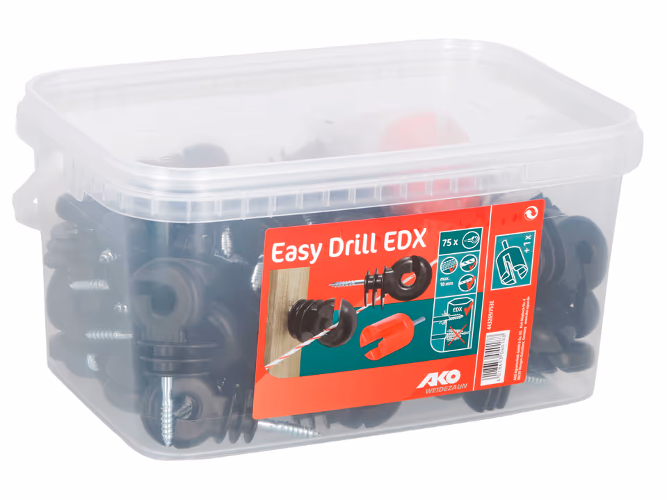 75x Easy Drill Ringisolator EDX, Stütze, inkl. Einsc
