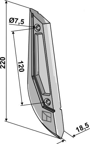 BL29358 Säschar - passend zu Kuhn Venta / HR R2045111, 3031040