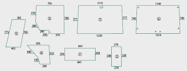 BL17057 Heckscheibe unten