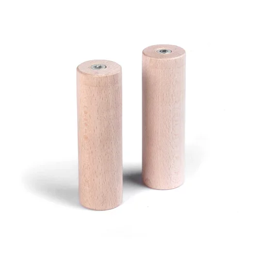 Poignées de rechange en bois pour houe à roue Profi & SCALP COM – Remplacement ergonomique des poignées