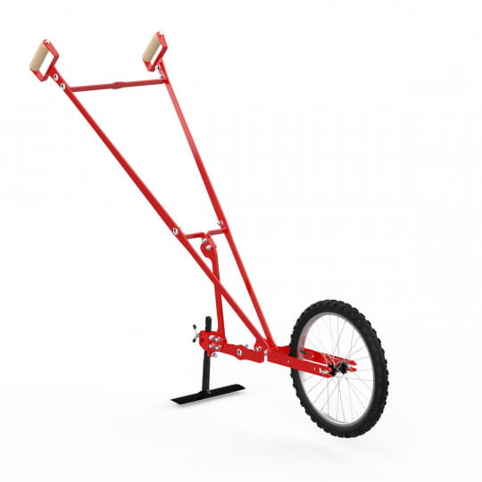 Reinforced weeding knife for municipal work