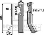 BL27727 Rotorzinken, linke Ausführung