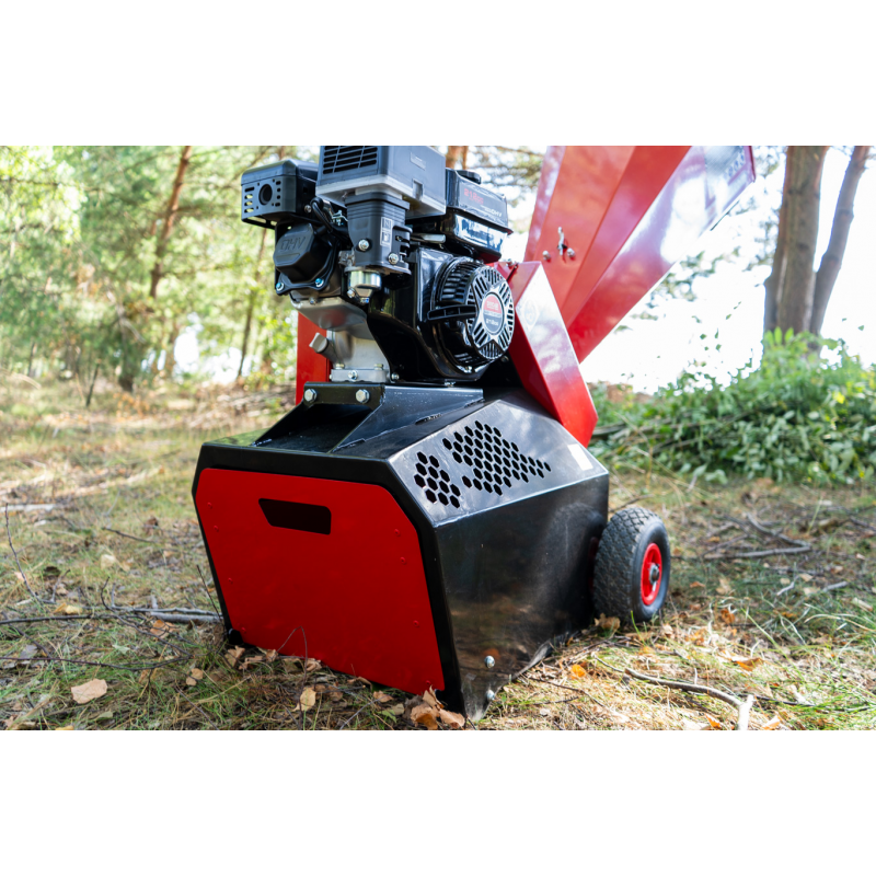 Remet CNC Mini Holzhacker RS-60 – 7 PS Benzinmotor | Kompakter Walzenhacker